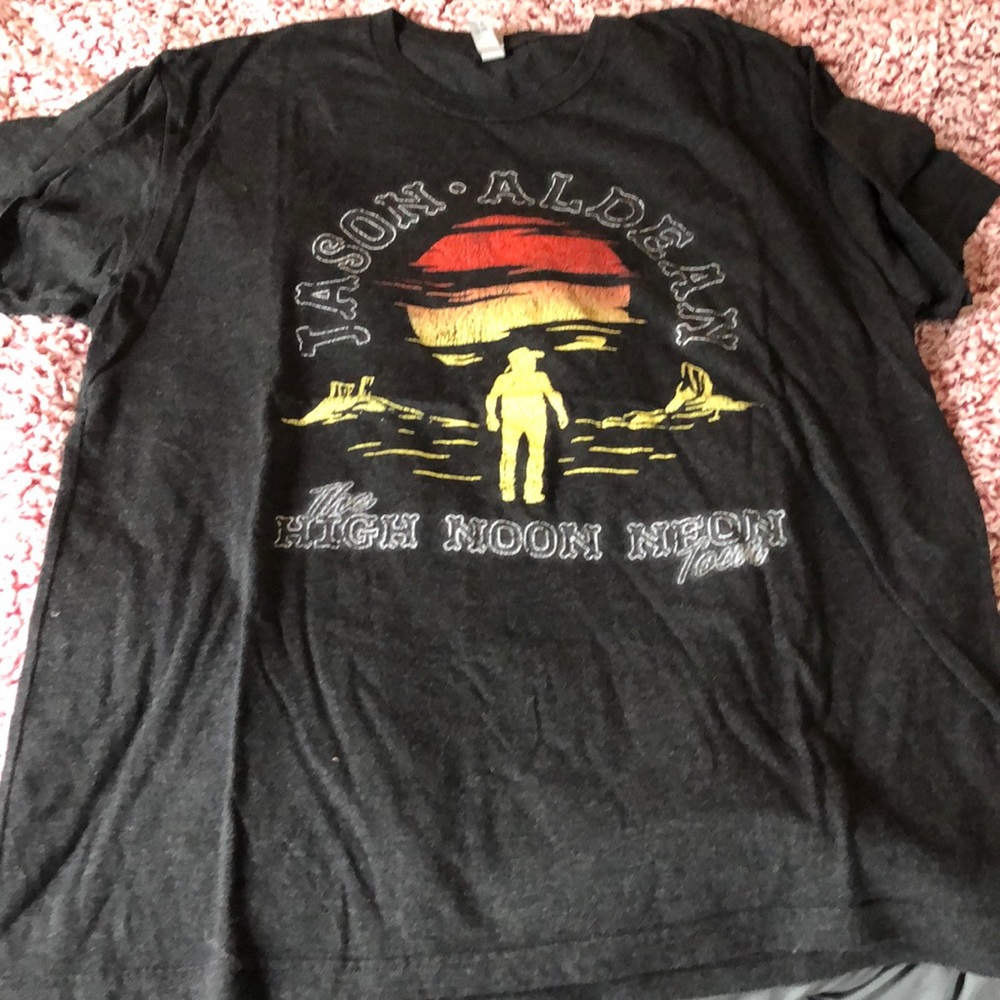 Jason Aldean high noon neon tour T-shirt